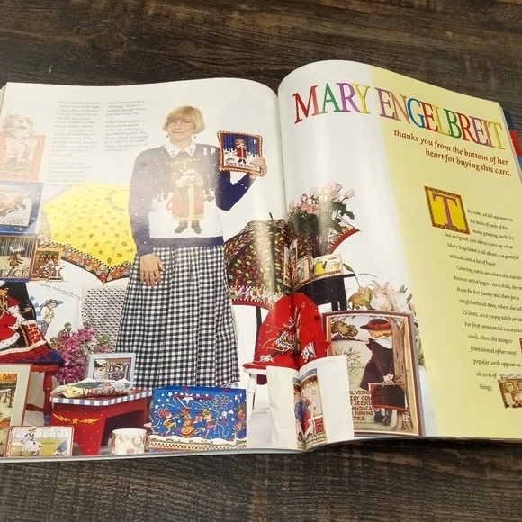 Michaels Arts & Crafts Vintage Magazine Christmas Crafts Quilt Aprons Teddy Bear - Picture 5 of 8